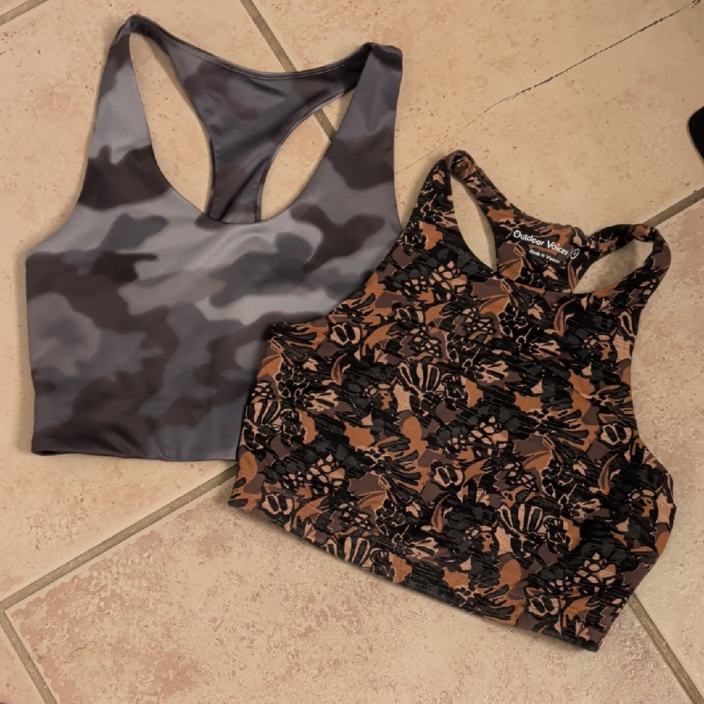 **2** Longline Sports Bras, Outdoor Voices And Zella